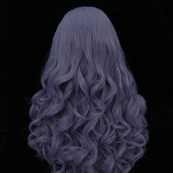 Lilac synthetic wig - Picture 2 of 4